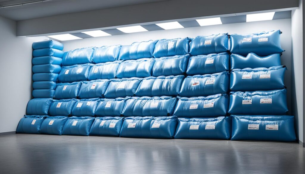 Armazenamento correto de colchões infláveis Armazenamento correto de colchões infláveis