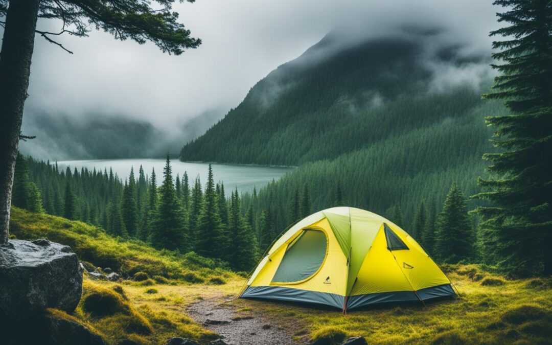 Como evitar o acúmulo de condensação dentro da barraca?