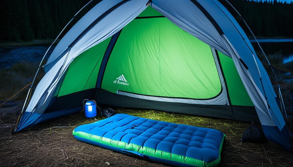 Melhores colchões infláveis para acampamento