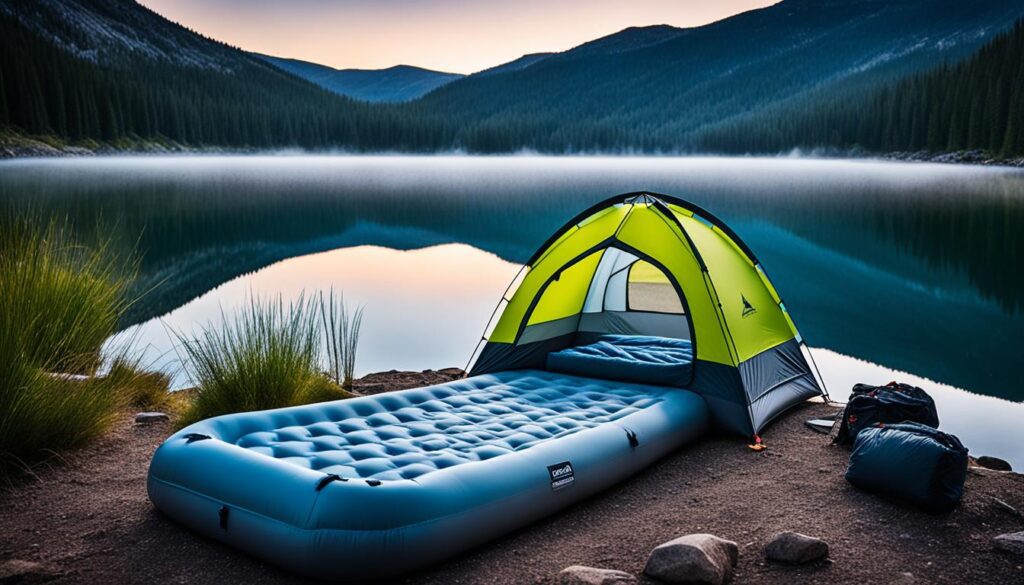 Vantagens do colchão inflável para acampar