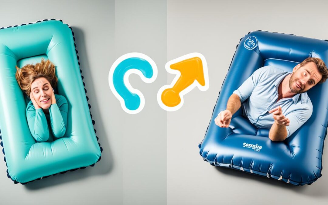 Colchões infláveis tradicionais: Qual é a melhor opção?