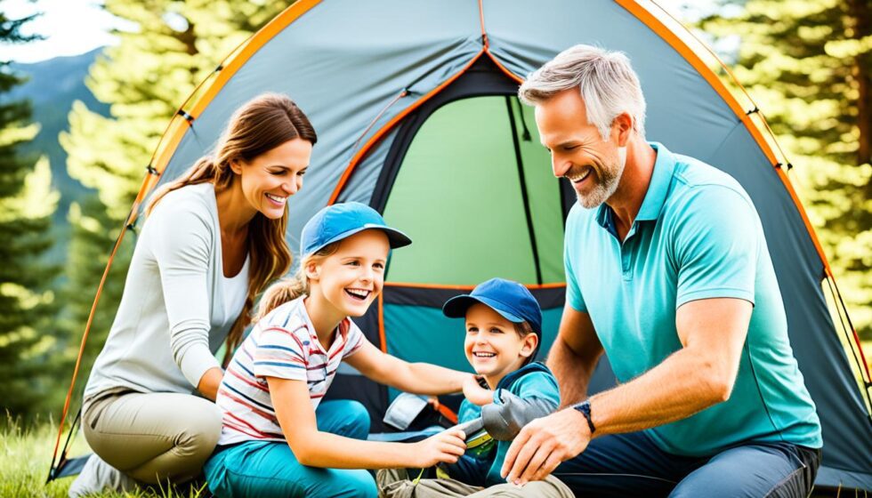 Como escolher uma barraca de camping para família?