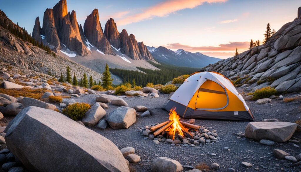 proteger a barraca em terrenos rochosos