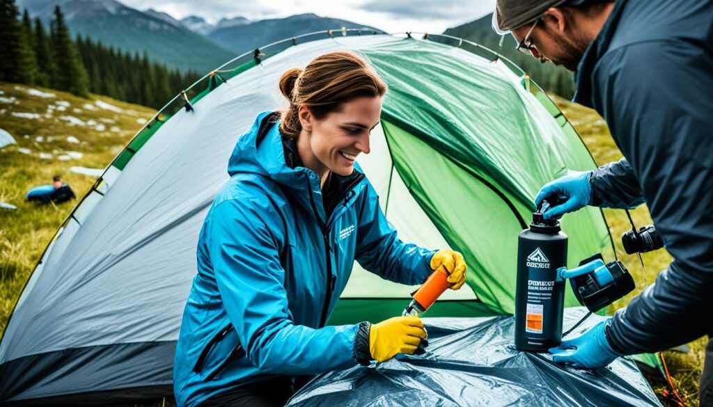 técnicas de impermeabilização de barraca