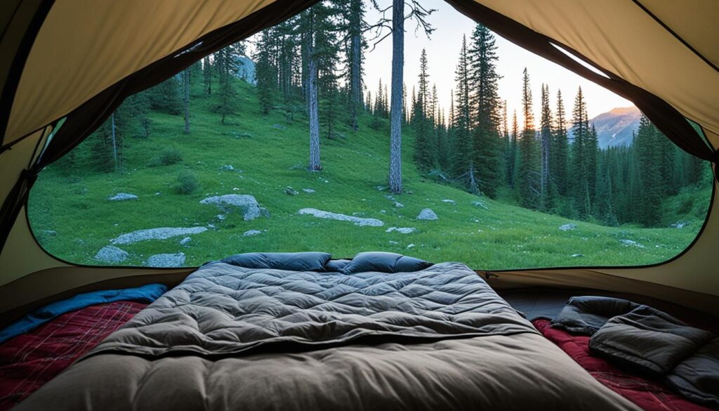 truques para dormir acampado