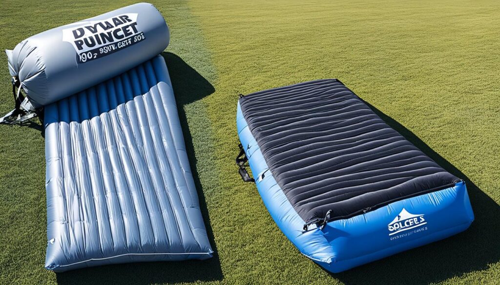 Armazenamento correto do colchão inflável