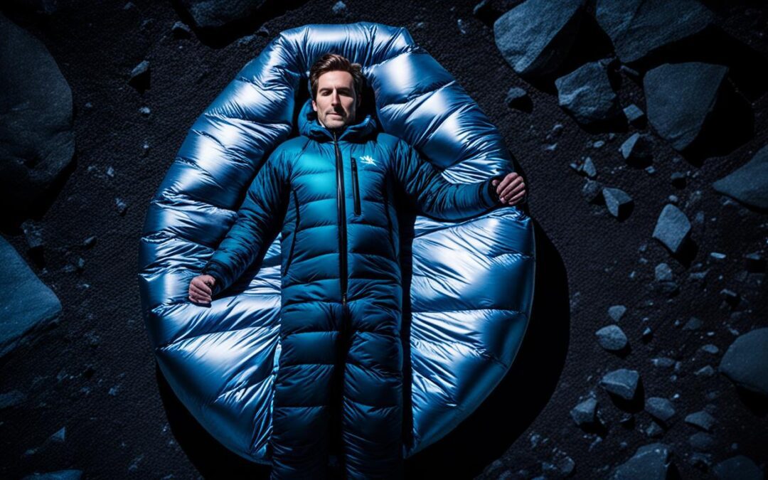 Como usar o isolante térmico no saco de dormir?