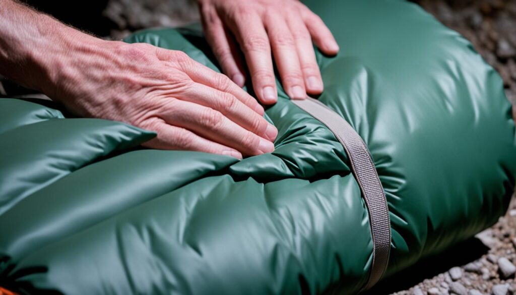 Dicas para guardar saco de dormir