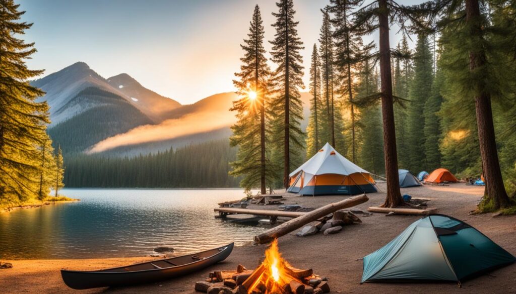 Melhores locais de camping Melhores locais de camping