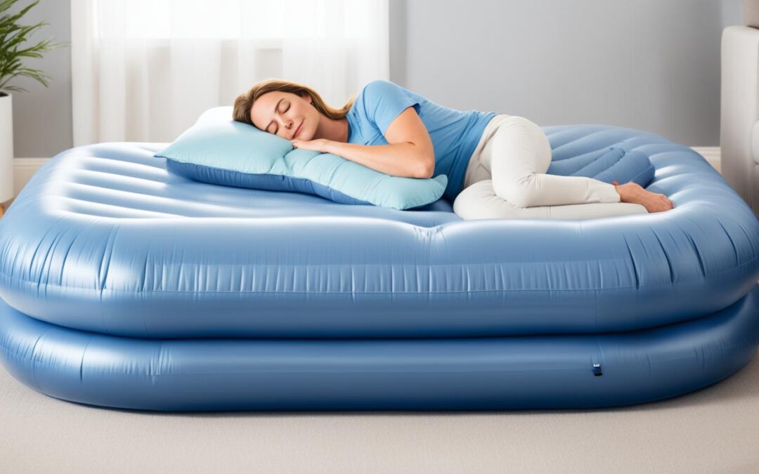 Pode dormir em colchão inflável?