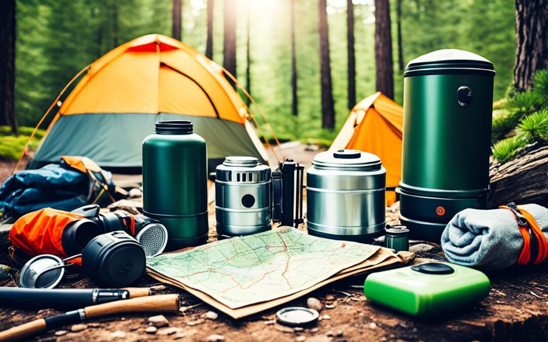 Quais os equipamentos para acampar?