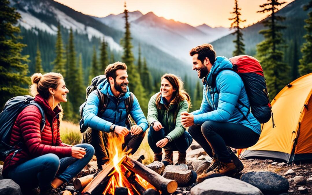 Qual é o significado da palavra acampamento?