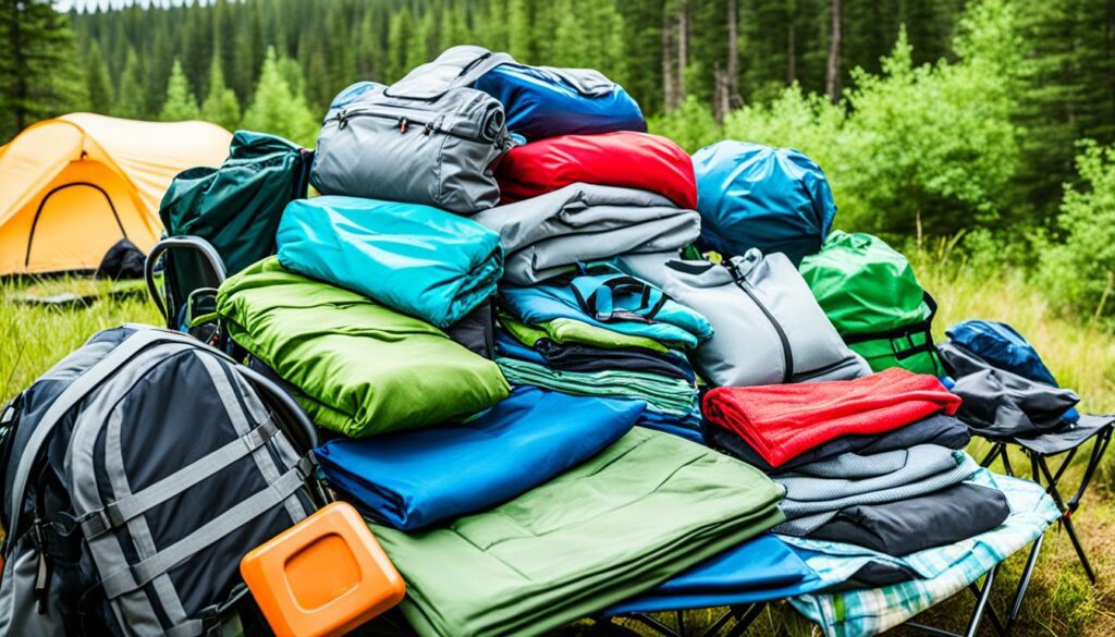 Roupas para camping Roupas para camping