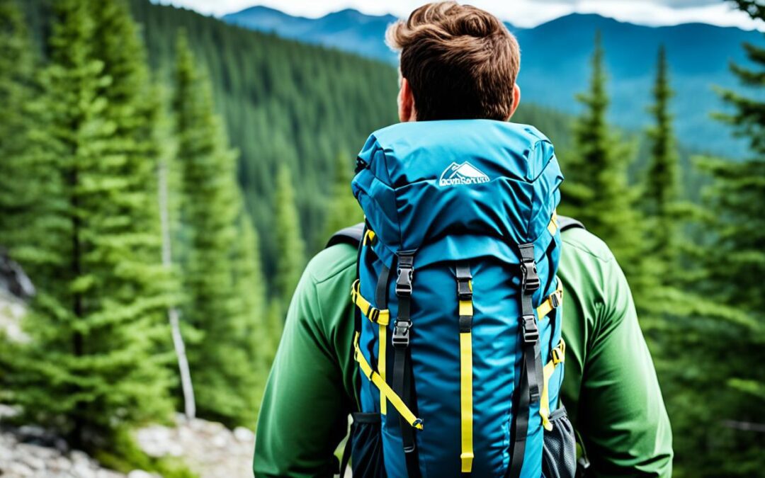 Qual a altura correta da mochila de camping?