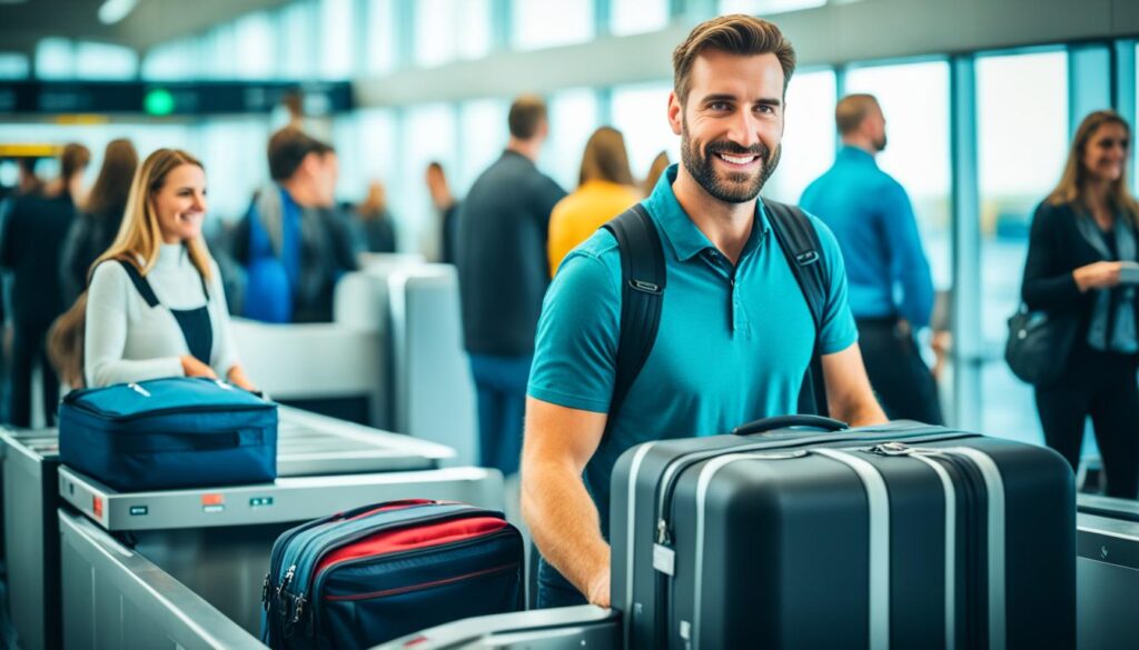 despachar mala de viagem