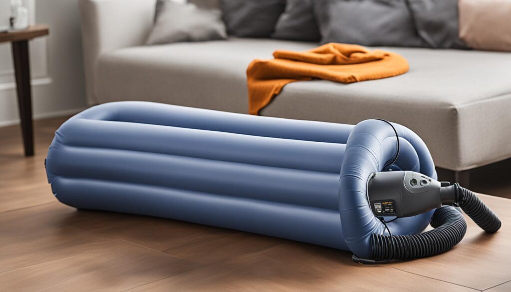 inflador para colchão inflável