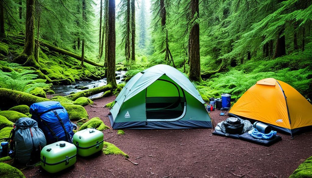 lista de equipamentos para acampar