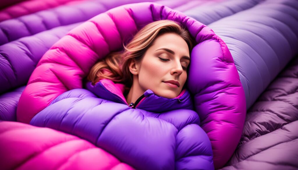 saco de dormir para mulheres leves e pequenas