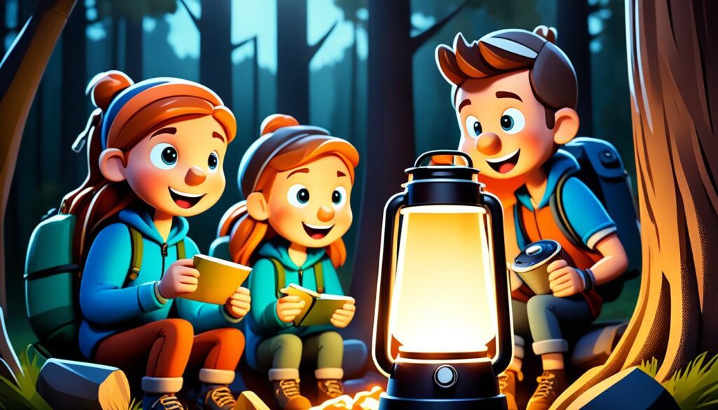 lanterna para camping