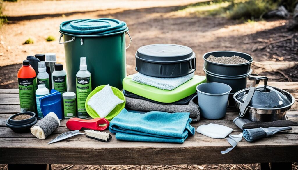 Dicas de limpeza para mesas de camping Dicas de limpeza para mesas de camping