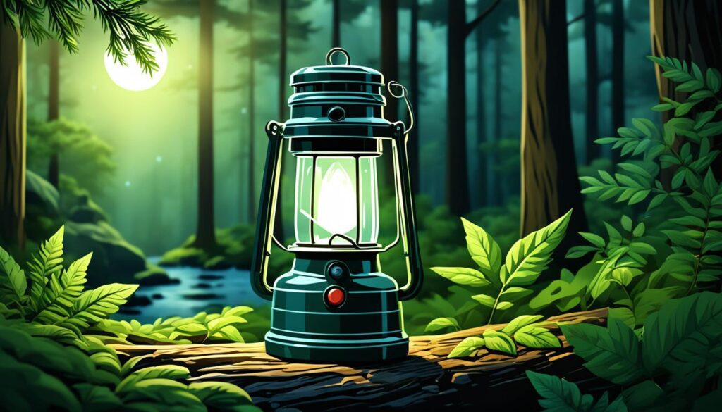 Lanterna à prova d'água para acampamento