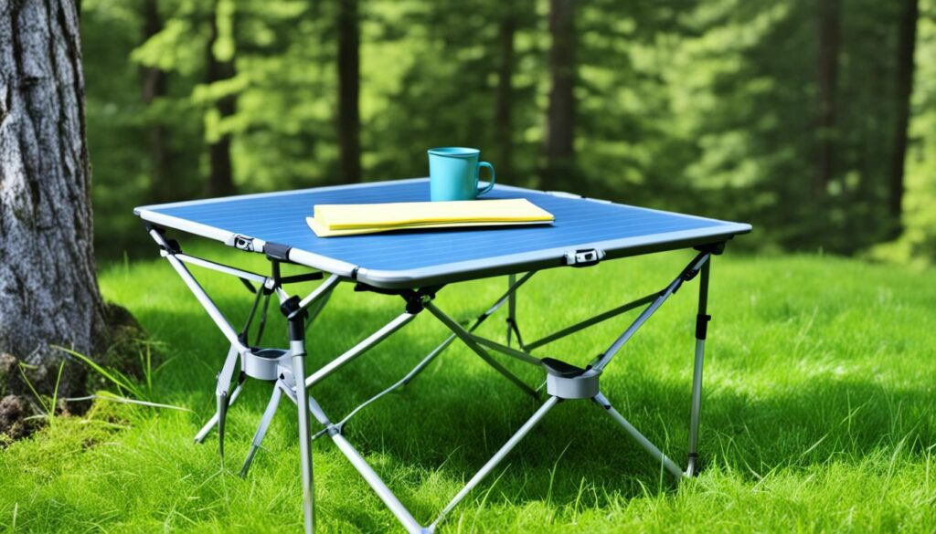 mesa compacta para camping mesa compacta para camping