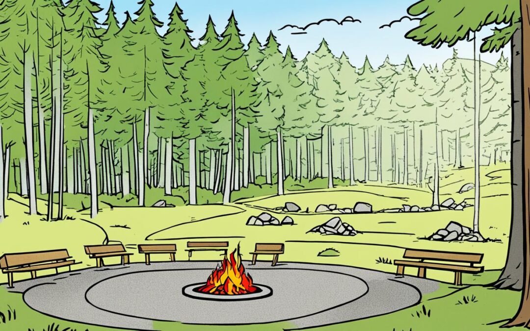 Onde é permitido fazer fogueira?