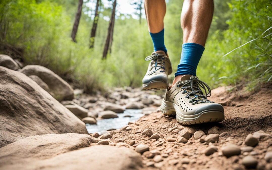 Pode fazer trilha de Crocs?