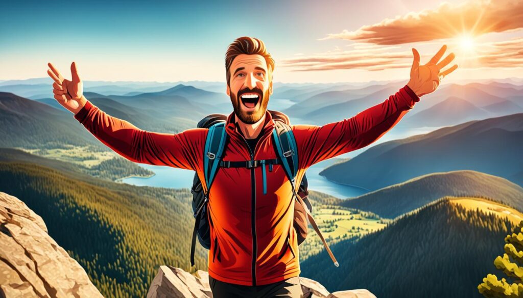 benefícios do hiking