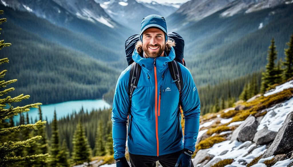 camadas de roupa para trilhas