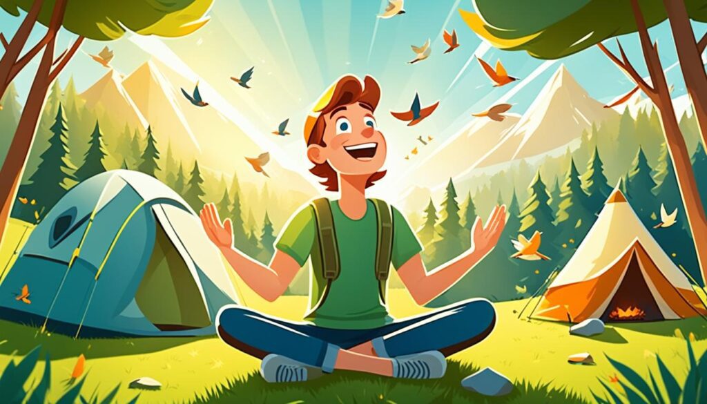 como praticar meditação ao ar livre