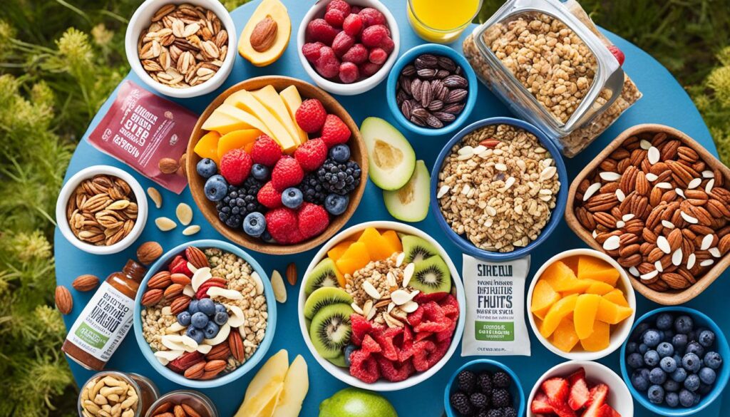 dicas para alimentos em acampamentos e trilhas