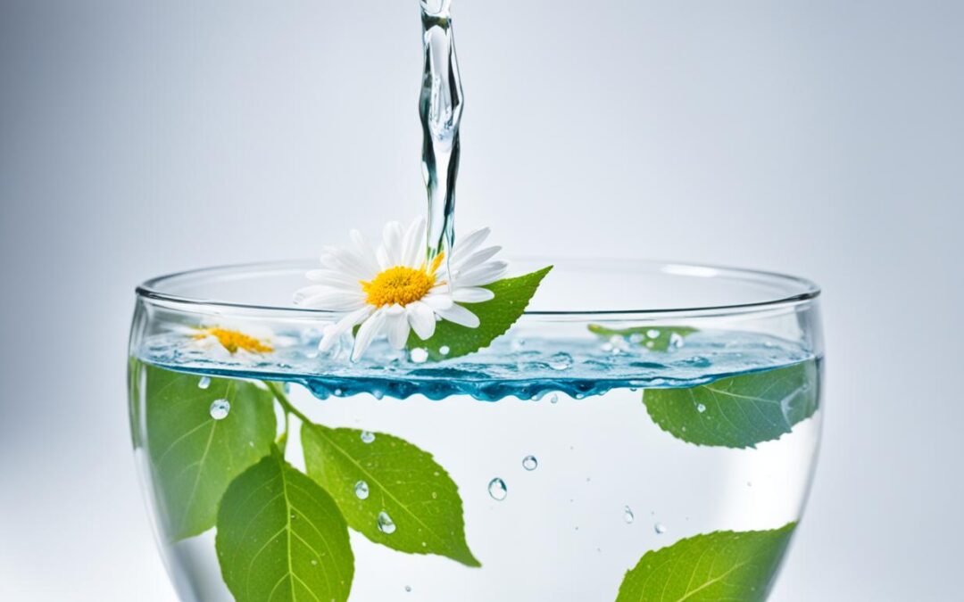 Quanto de água sanitária para purificar água?