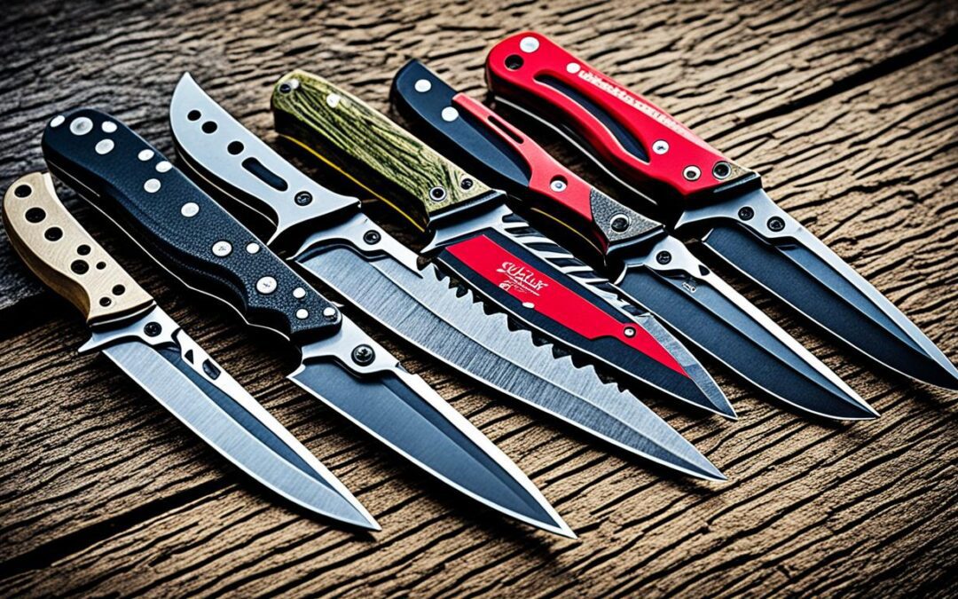 Que tipo de lâmina devo escolher para o meu canivete?