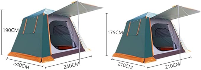 Tenda de acampamento pop-up automática 5