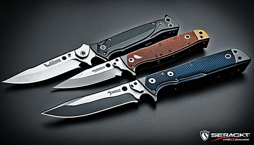 tipos de canivetes táticos