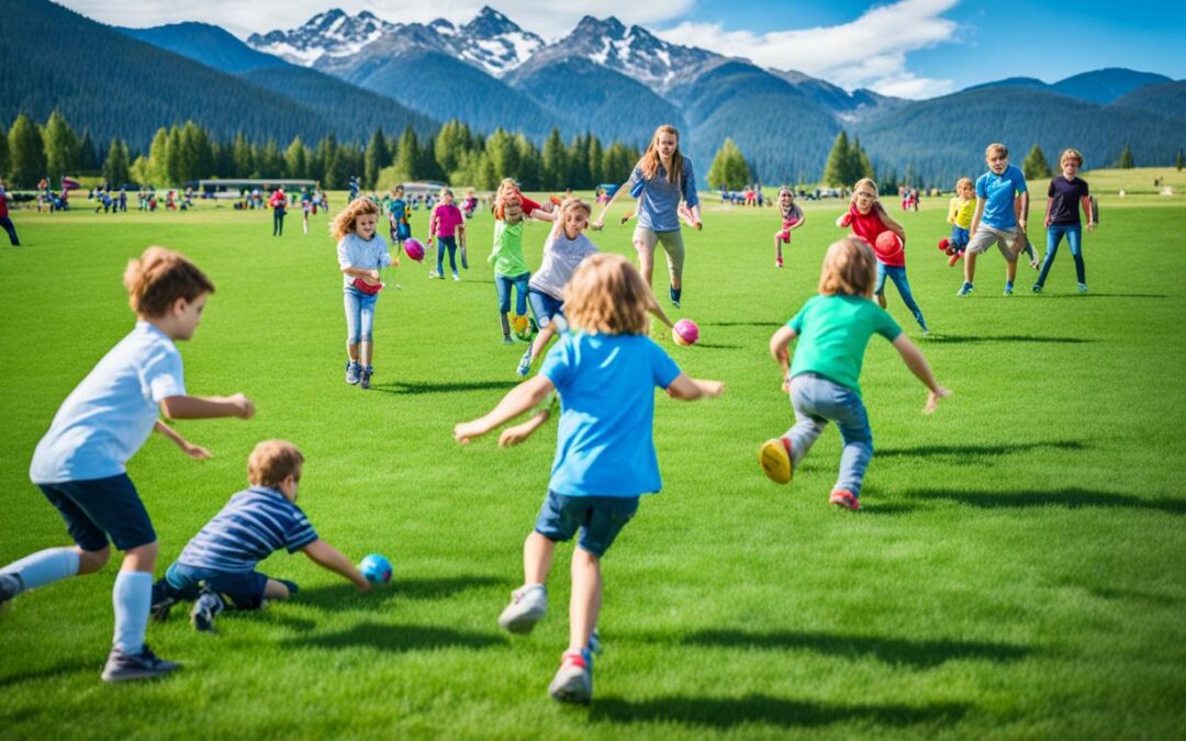 O que fazer em um acampamento com crianças?