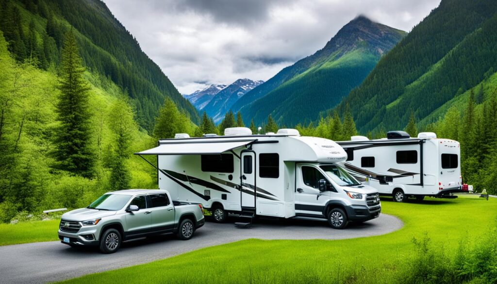 Planejamento de viagens com motorhomes e trailers