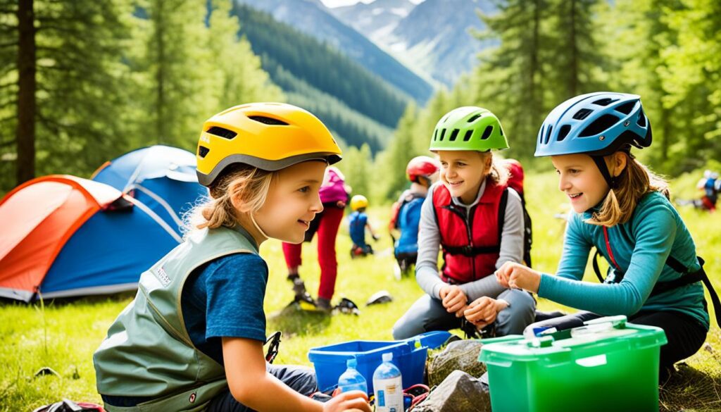 Segurança em acampamentos Segurança em acampamentos
