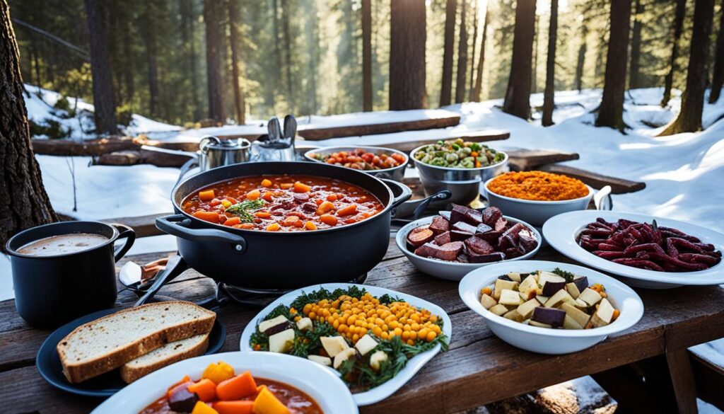 alimentação nutritiva para climas frios