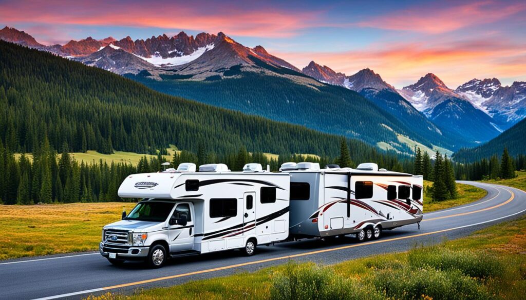 motorhome ou trailer