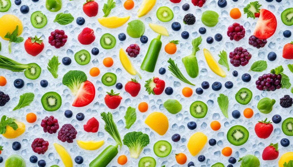 Alimentos liofilizados