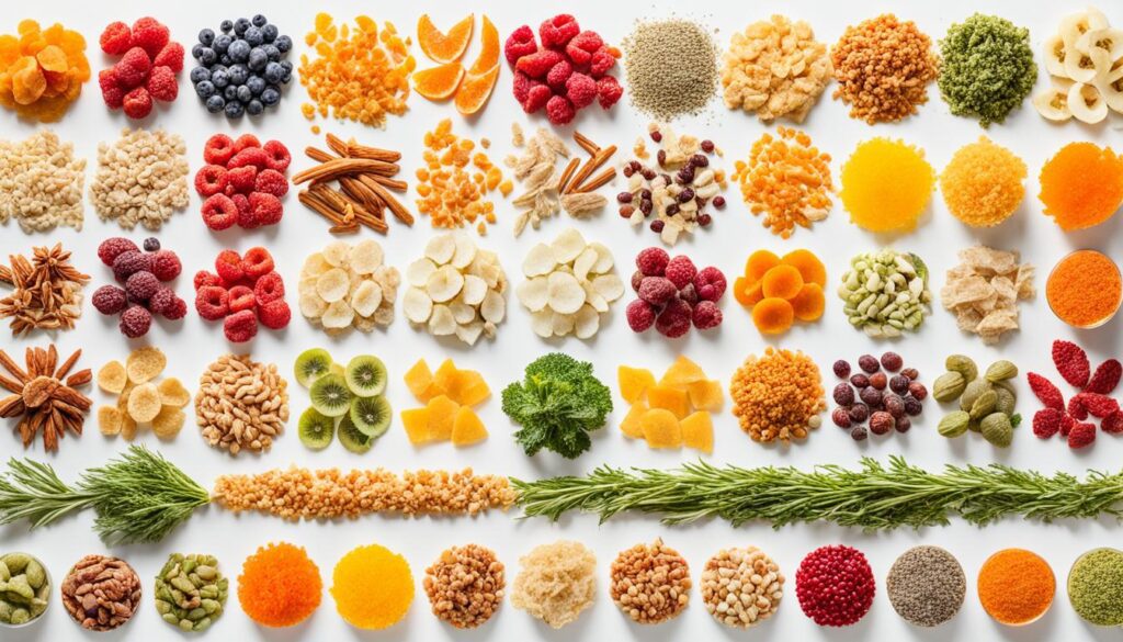 Aplicações de alimentos desidratados e liofilizados Aplicações de alimentos desidratados e liofilizados