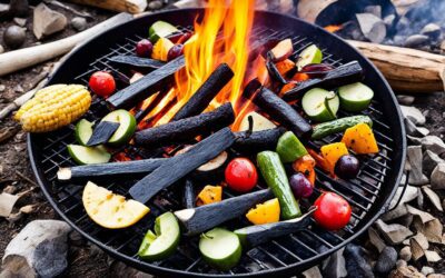 Como defumar legumes e frutas para acampamento?