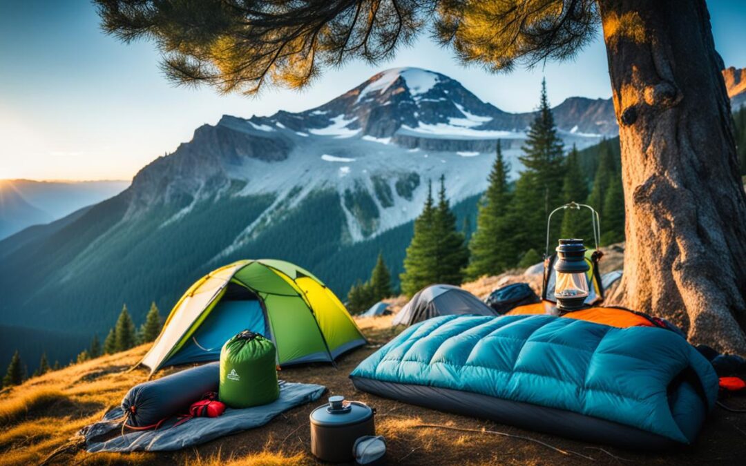 Como montar um acampamento confortável?