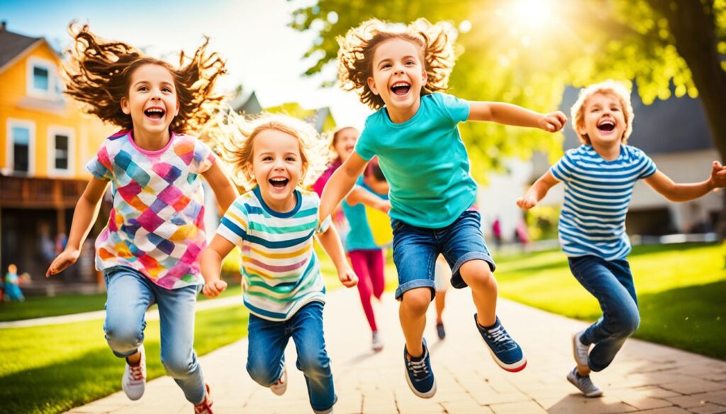 Crianças brincando Crianças brincando