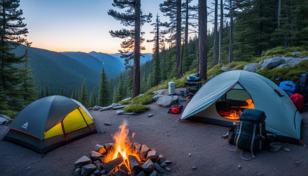 Equipamentos de Acampamento Equipamentos de Acampamento