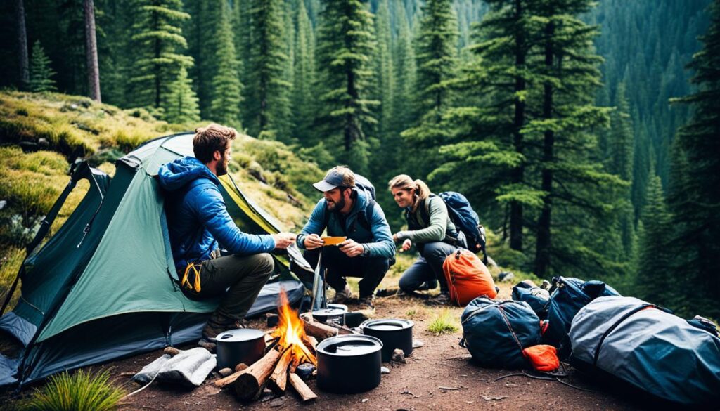 acampamento em trilhas remotas acampamento em trilhas remotas