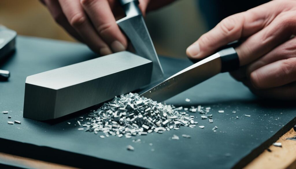 afiação de lâminas de canivetes