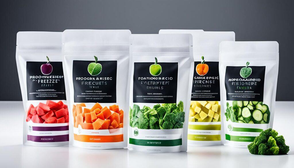 alimentos liofilizados